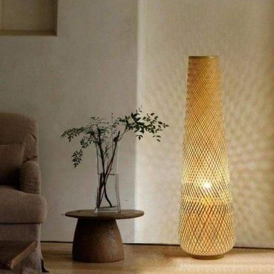 Bamboo floor lamp(#2876)-gallery-0