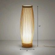 Artistic bamboo floor lamp(#2877) - Getkraft.com