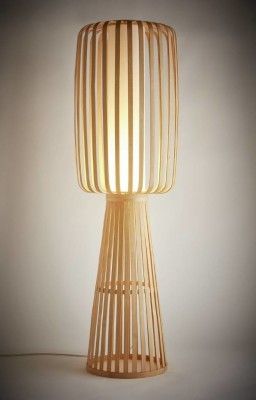 Artistic bamboo stand lamp(#2879)-gallery-0