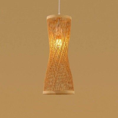 Hanging bamboo lamp(#2880)-gallery-0