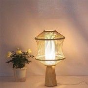 Artistic bamboo stand lamp(#2882) - Getkraft.com