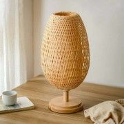 Modern bamboo table lamp(#2884) - Getkraft.com