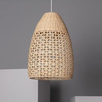 Rattan wicker pendant lampshade(#2907)-gallery-0