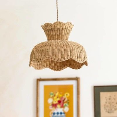 High quality rattan pendant lampshade(#2908)-gallery-0