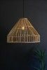 Rattan trendy wicker hanging lampshade(#2911) - Getkraft.com