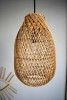 Rattan trendy wicker hanging lampshade(#2914) - Getkraft.com