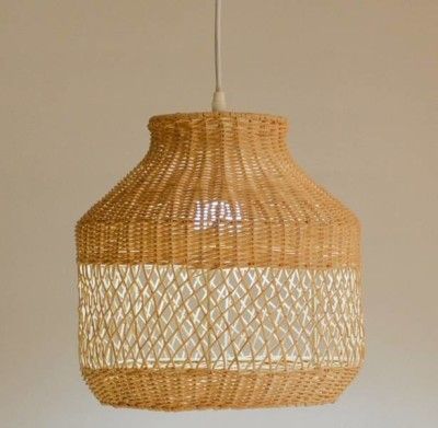 Rattan wicker pendant lampshade(#2915)-gallery-0