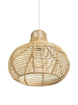 Rattan high quality wicker hanging lampshade(#2918)-gallery-0