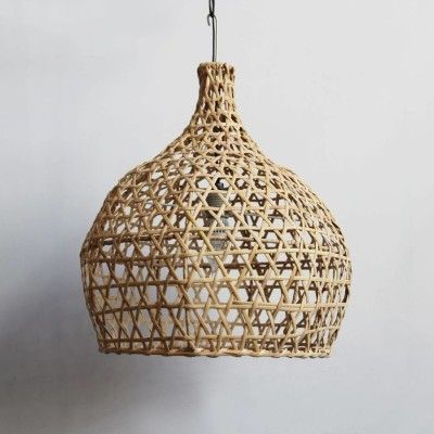 High quality rattan wicker hanging lampshade(#2934)-gallery-0