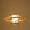 Modern bamboo wicker pendant hanging lampshade(#2939) - Getkraft.com