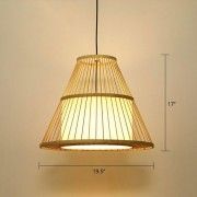 High quality bamboo wicker hanging lampshade(#2940) - Getkraft.com