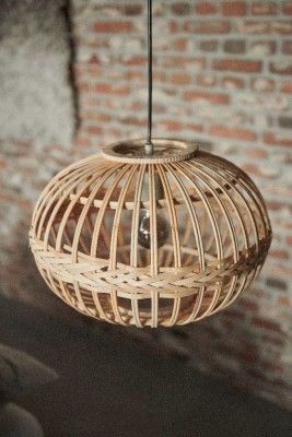 Attractive circular rattan high quality wicker hanging lampshade(#2963)-gallery-0