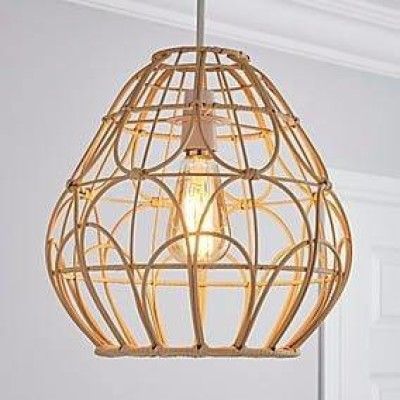 High quality rattan wicker hanging lampshade(#2964)-gallery-0