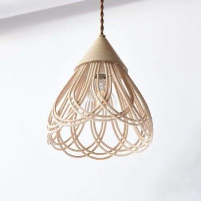 Attractive Rattan wicker pendant lampshade(#2972)-gallery-0