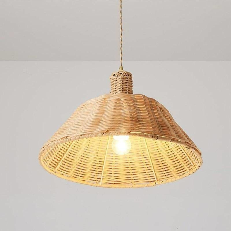 Modern attractive wicker pendant lampshade(#2975)-gallery-0