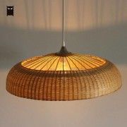 Bamboo attractive semi-circular wicker hanging lampshade(#2976) - Getkraft.com