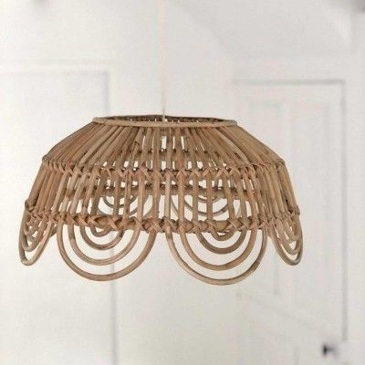 Modern designing rattan wicker hanging lampshade(#2978)-gallery-0