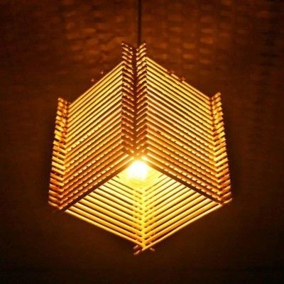 High quality modern rattan hanging lamp(#2983)-gallery-0