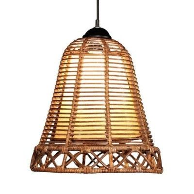 High quality rattan wicker hanging lampshade(#2988)-gallery-0