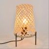 Attractive bamboo wicker table lampshade(#2993) - Getkraft.com