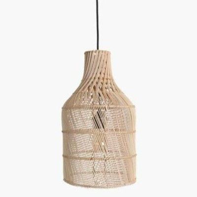 Attractive bottle shaped bamboo wicker hanging lampshade(#2998)-gallery-0