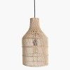 Attractive bottle shaped bamboo wicker hanging lampshade(#2998) - Getkraft.com