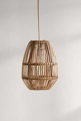 Modern high quality rattan wicker hanging lampshade(#3004)-gallery-0