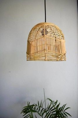 Rattan fixture wicker pendant lampshade(#3005)-gallery-0