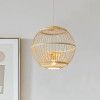 Attractive modern rattan wicker hanging lampshade(#3010) - Getkraft.com