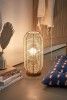 Rattan wicker hanging lampshade(#3011)-thumb-1