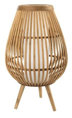 Rattan oval shaped wicker table lampshade(#3013)-gallery-0