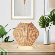 Modern high quality attractive wicker table lampshade(#3015) - Getkraft.com