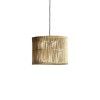 Bamboo modern cylindrical shaped wicker table lampshade(#3016) - Getkraft.com