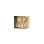 Bamboo modern cylindrical shaped wicker table lampshade(#3016) - Getkraft.com