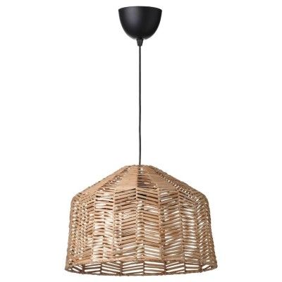 Rattan wicker hanging lampshade(#3021)-gallery-0