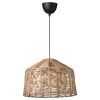 Rattan wicker hanging lampshade(#3021) - Getkraft.com