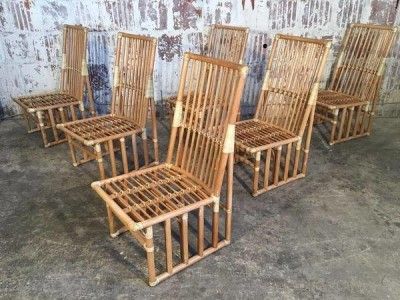 Modern wicker antique bamboo chair(#3030)-gallery-0