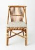 Antique modern bamboo chair with cushion(#3034) - Getkraft.com