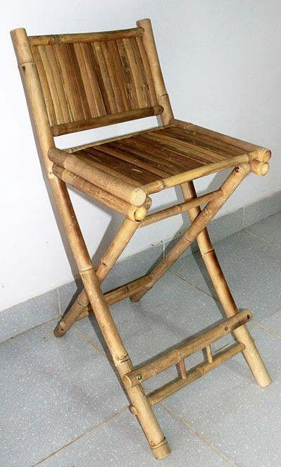 Bamboo modern wicker high quality bar chair(#3049)-gallery-0