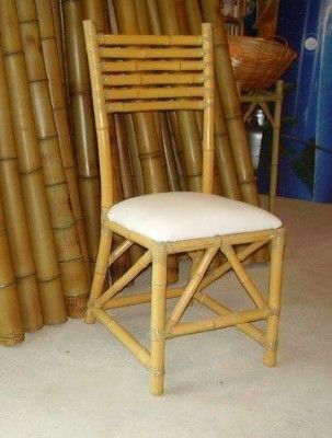 Modern artistic bamboo wicker high quality chair(#3051)-gallery-0