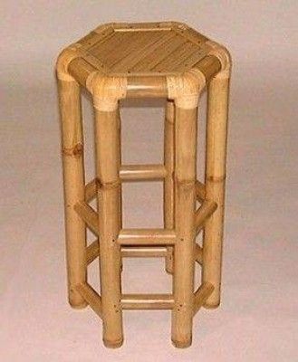 Attractive bamboo hexagon shaped stool(#3065)-gallery-0