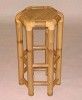 Attractive bamboo hexagon shaped stool(#3065) - Getkraft.com