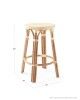 Attractive cane rattan modern stool(#3066) - Getkraft.com