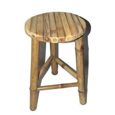 Attractive bamboo wicker high quality stool(#3067)-gallery-0