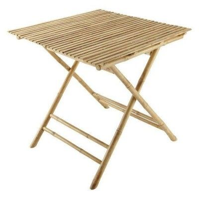 Natural wicker bamboo high quality serving table(#3076)-gallery-0