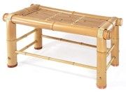 Natural antique bamboo two seater bamboo bench(#3077) - Getkraft.com