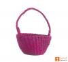 Kauna Handmade Purple Small Basket(#382)-thumb-1