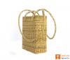 Natural Straw Long Handle Shopping Handbag(#385)-thumb-2