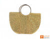 Natural Straw Handmade U- Bag Large(#387) - Getkraft.com