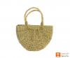 Natural Straw U- Bag Small(#388)-thumb-1